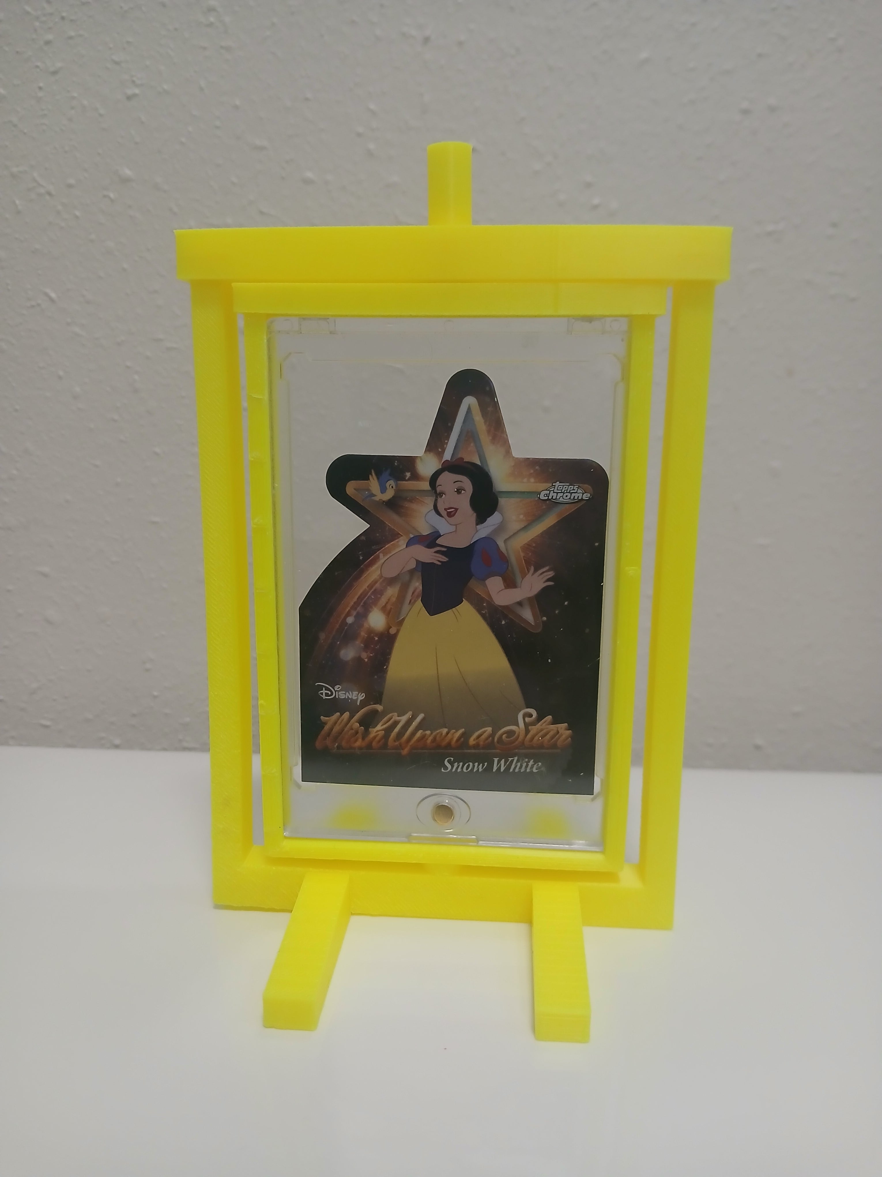 1 Color Magnetic Acrylic Case * Vertical * Trading Card Pokemon Slab Spinner Display