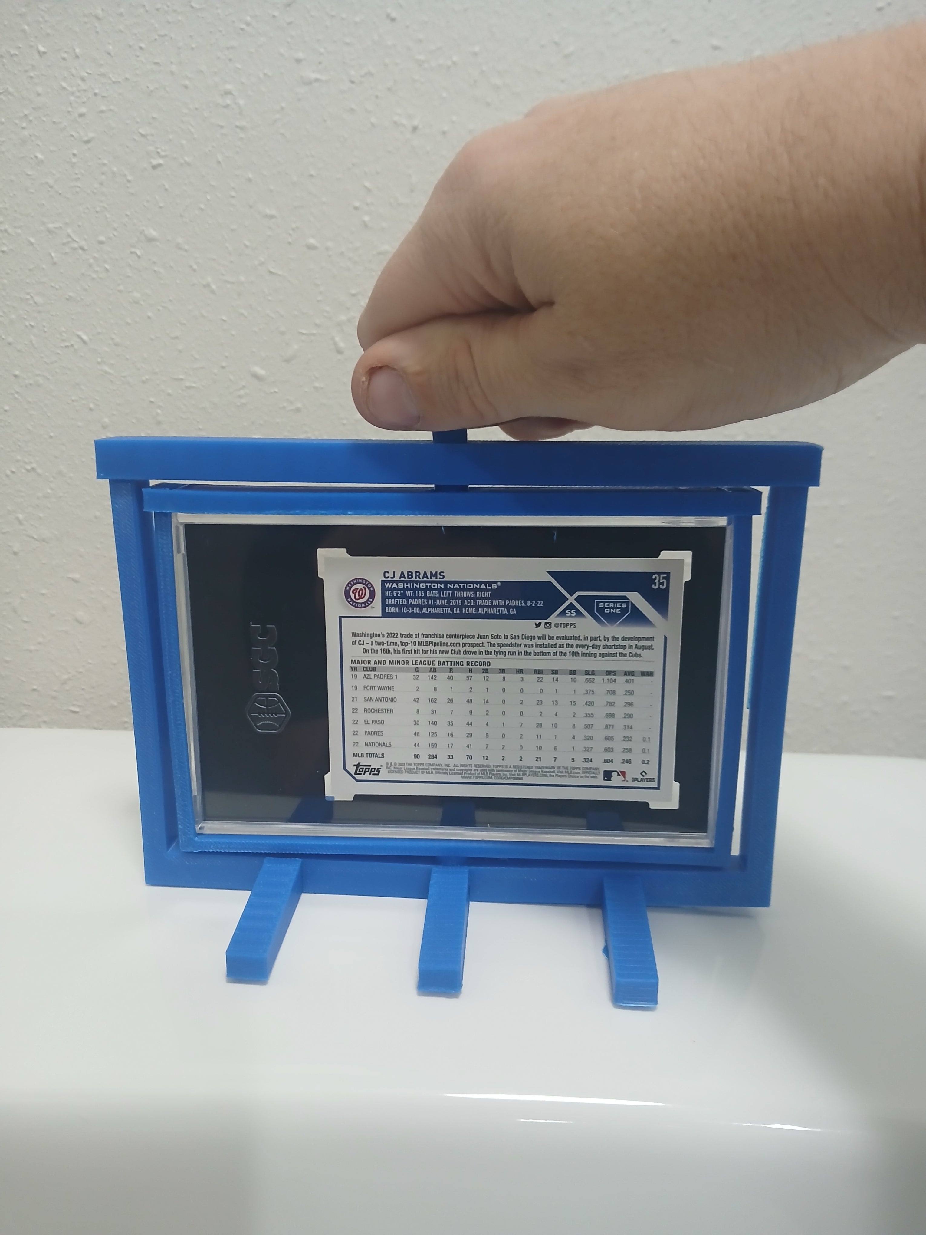 1 Color SGC * Horizontal * Graded Sports Trading Card Pokemon Slab Spinner Display