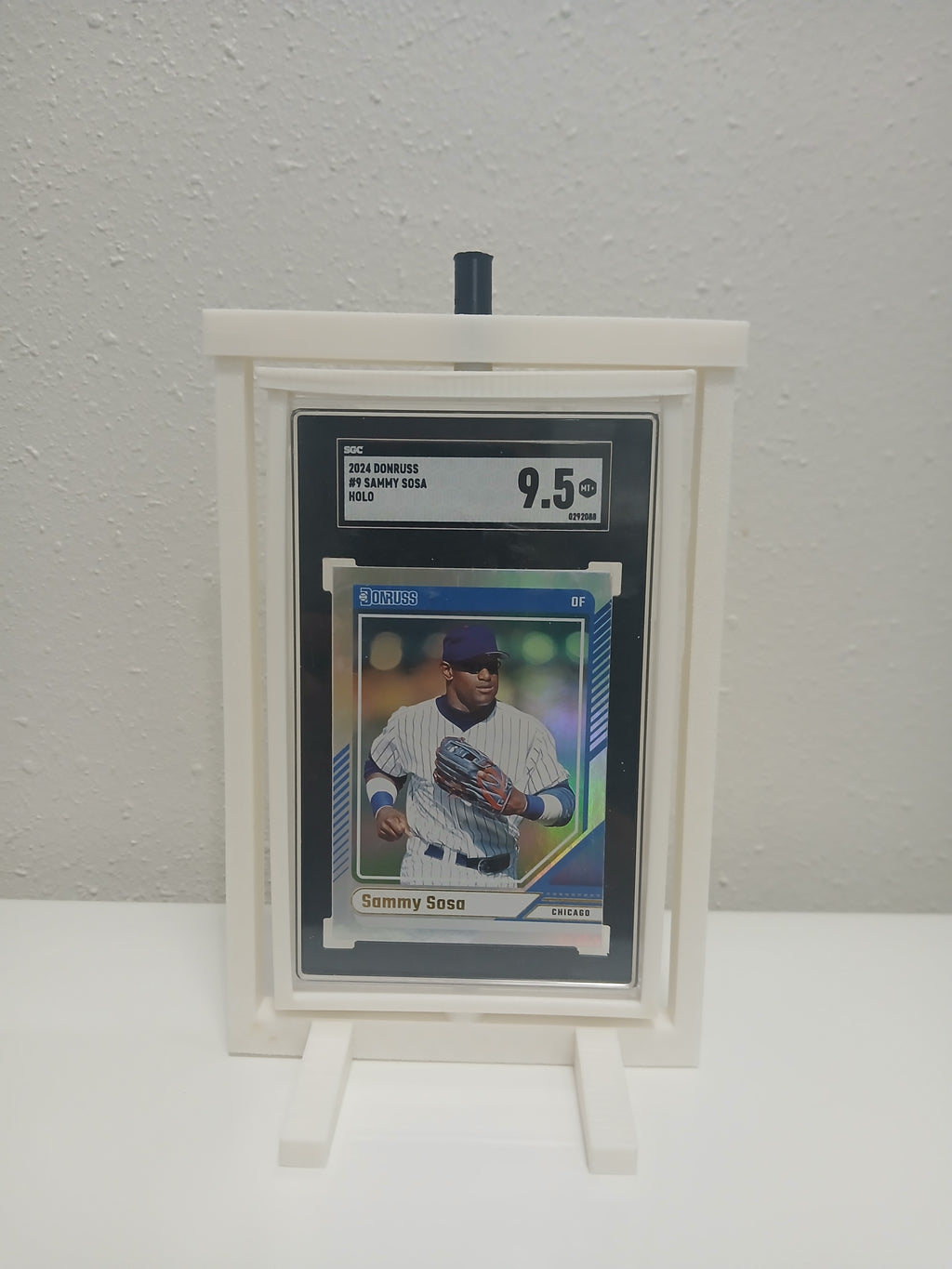 1 Color SGC * Vertical * Graded Sports Trading Card Pokemon Slab Spinner Display