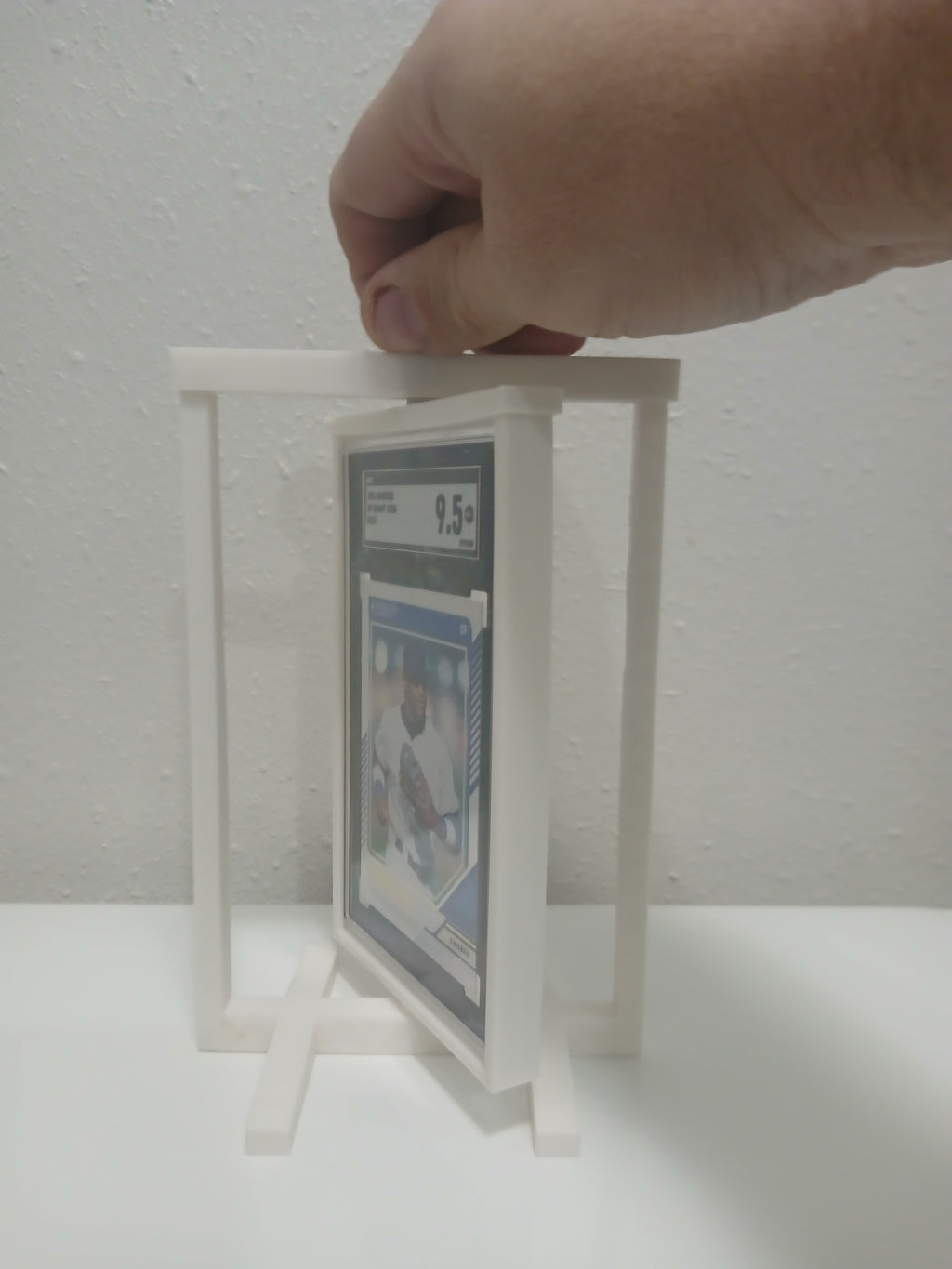 1 Color SGC * Vertical * Graded Sports Trading Card Pokemon Slab Spinner Display