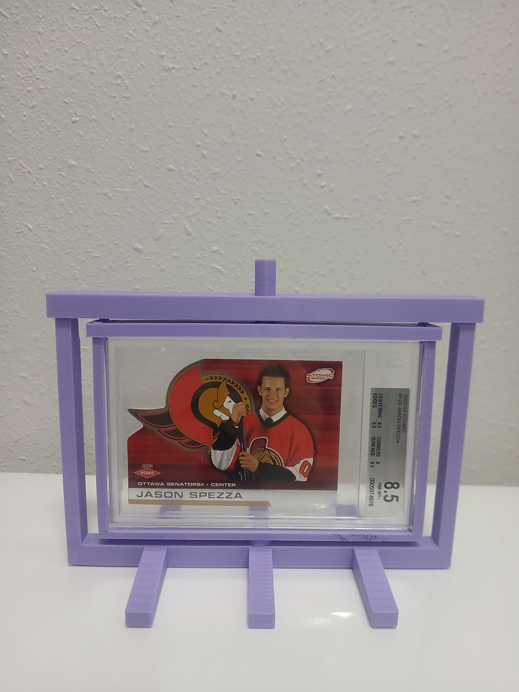 1 Color Beckett BGS * Horizontal * Graded Sports Trading Card Pokemon Slab Spinner Display