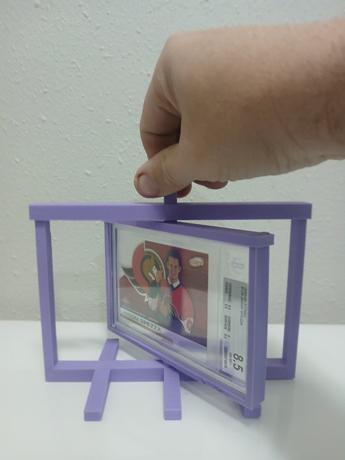 1 Color Beckett BGS * Horizontal * Graded Sports Trading Card Pokemon Slab Spinner Display