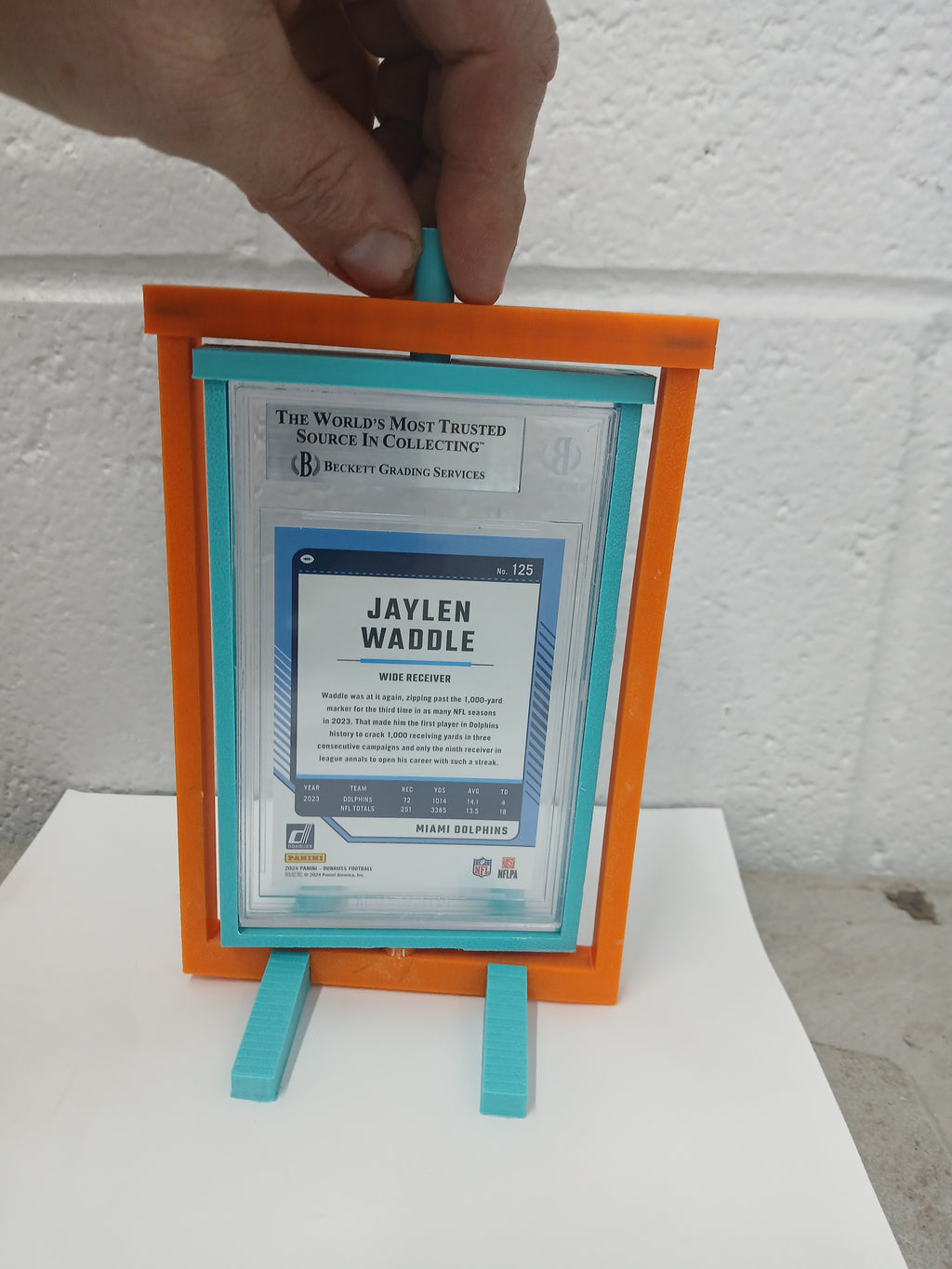 2 Color Beckett BGS * Vertical * Graded Trading Sports Card Pokemon Slab Spinner Display