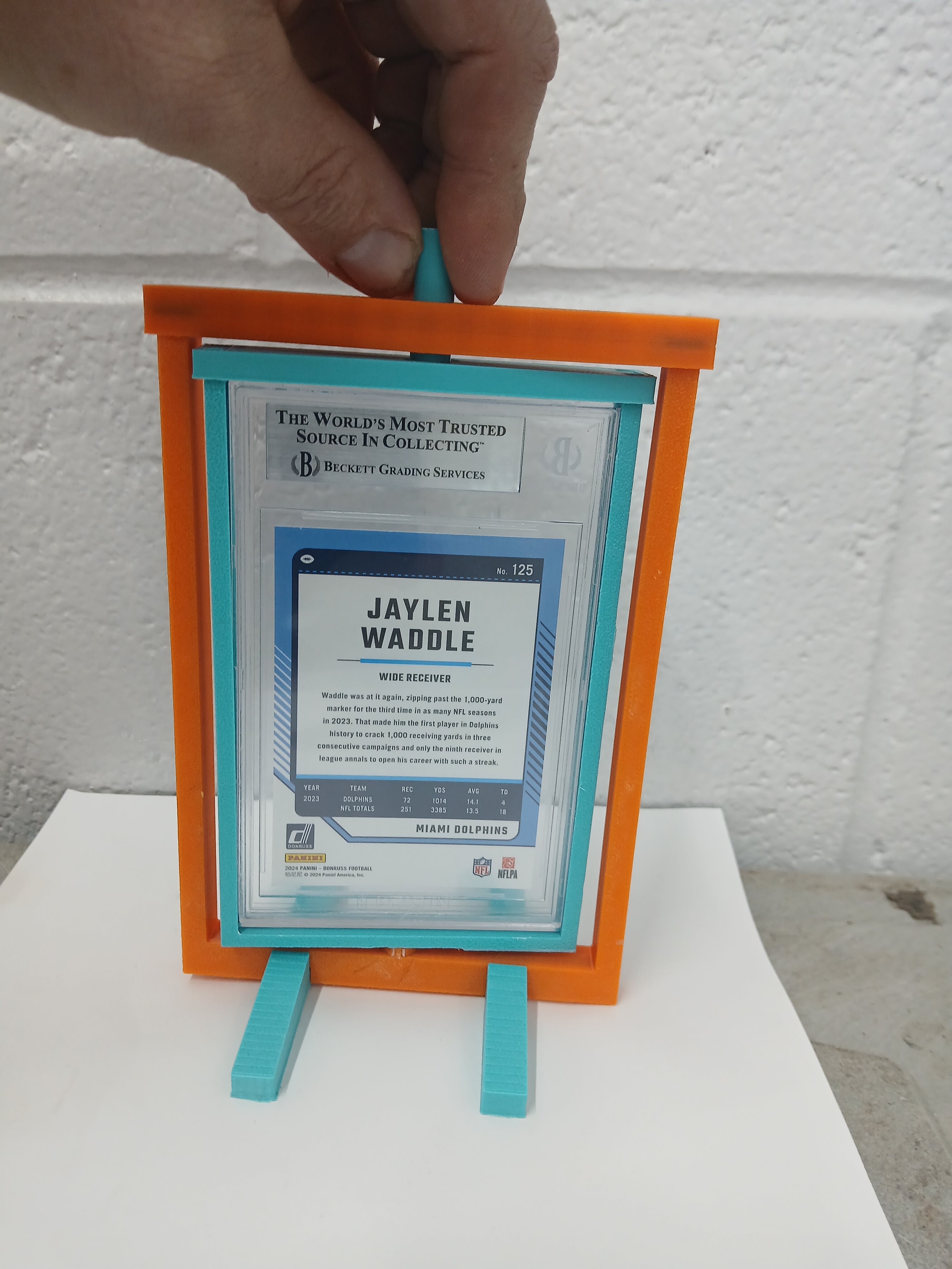 2 Color Beckett BGS * Vertical * Graded Trading Sports Card Pokemon Slab Spinner Display