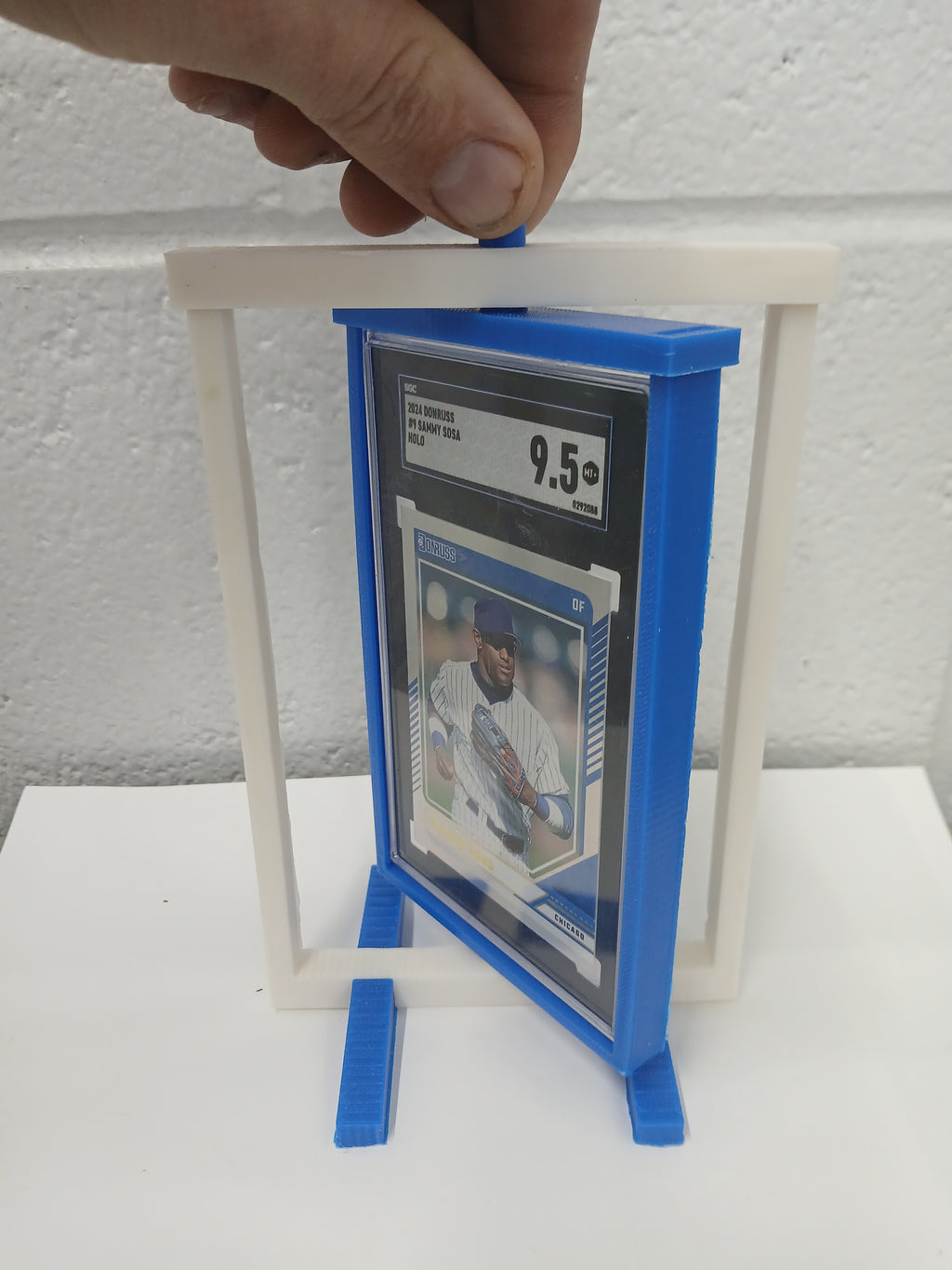 2 Color SGC * Vertical * Graded Trading Sports Card Pokemon Slab Spinner Display