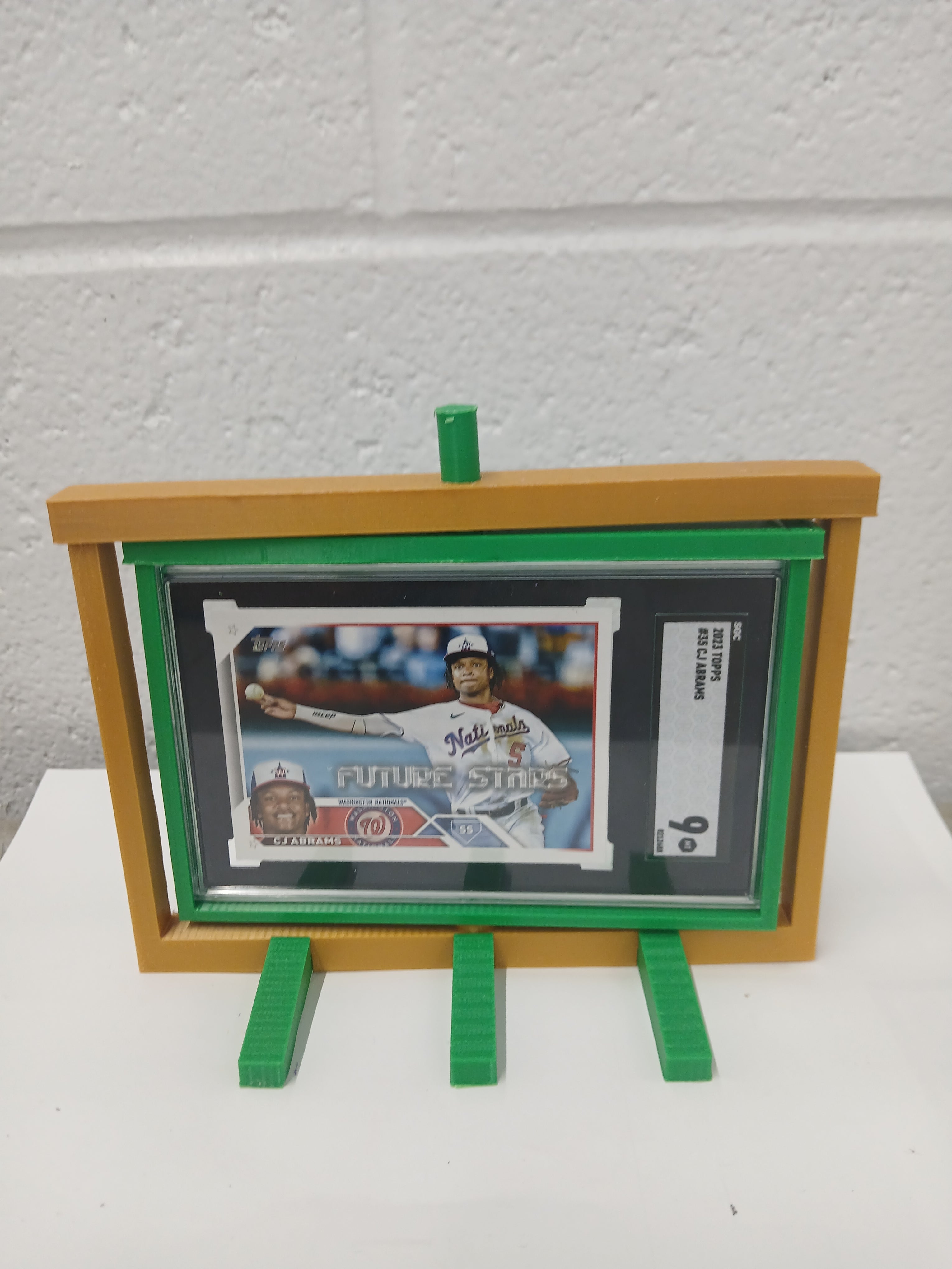 2 Color SGC * Horizontal * Graded Trading Sports Card Pokemon Slab Spinner Display