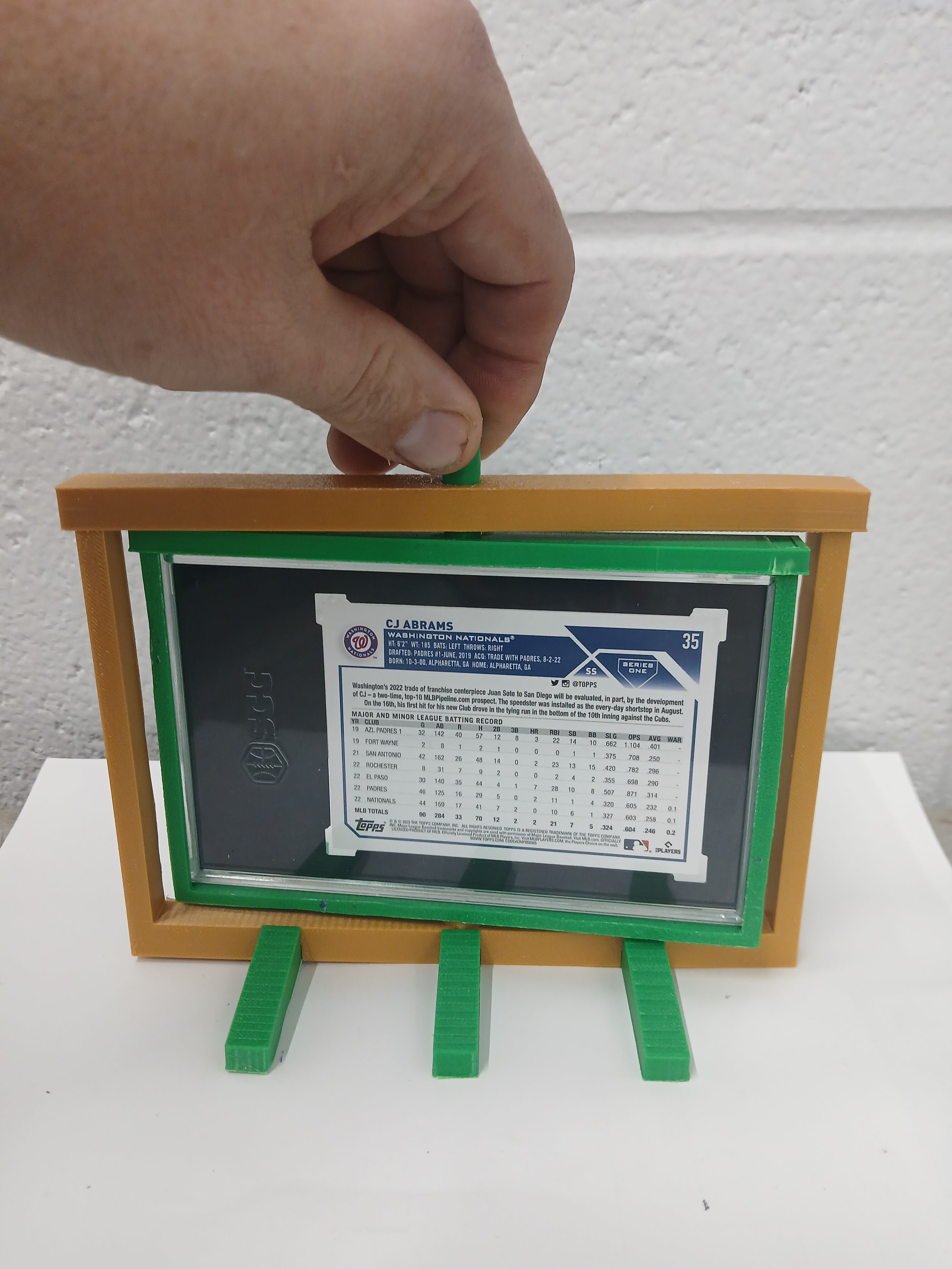 2 Color SGC * Horizontal * Graded Trading Sports Card Pokemon Slab Spinner Display