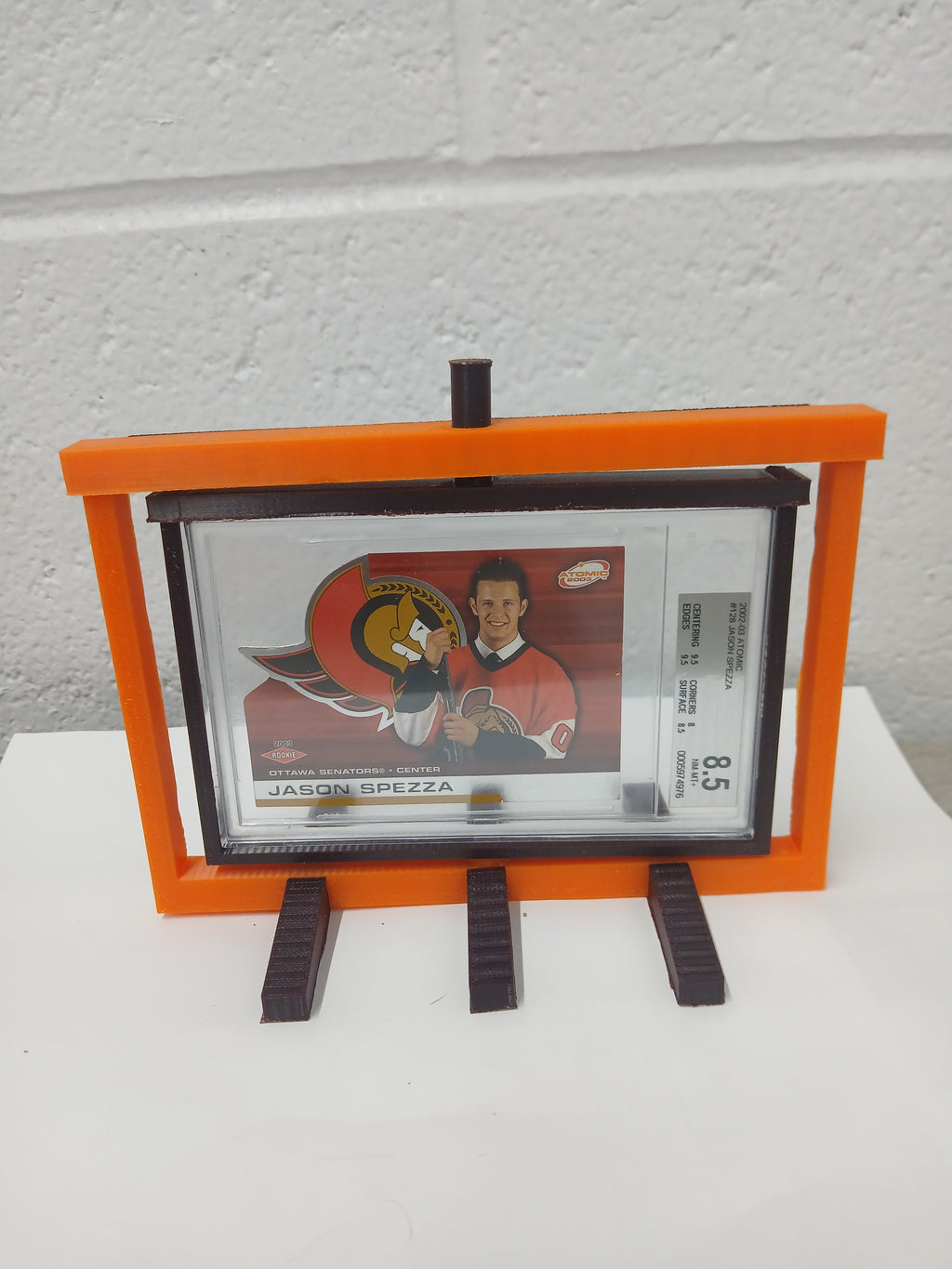 2 Color Beckett BGS * Horizontal * Graded Trading Sports Card Pokemon Slab Spinner Display