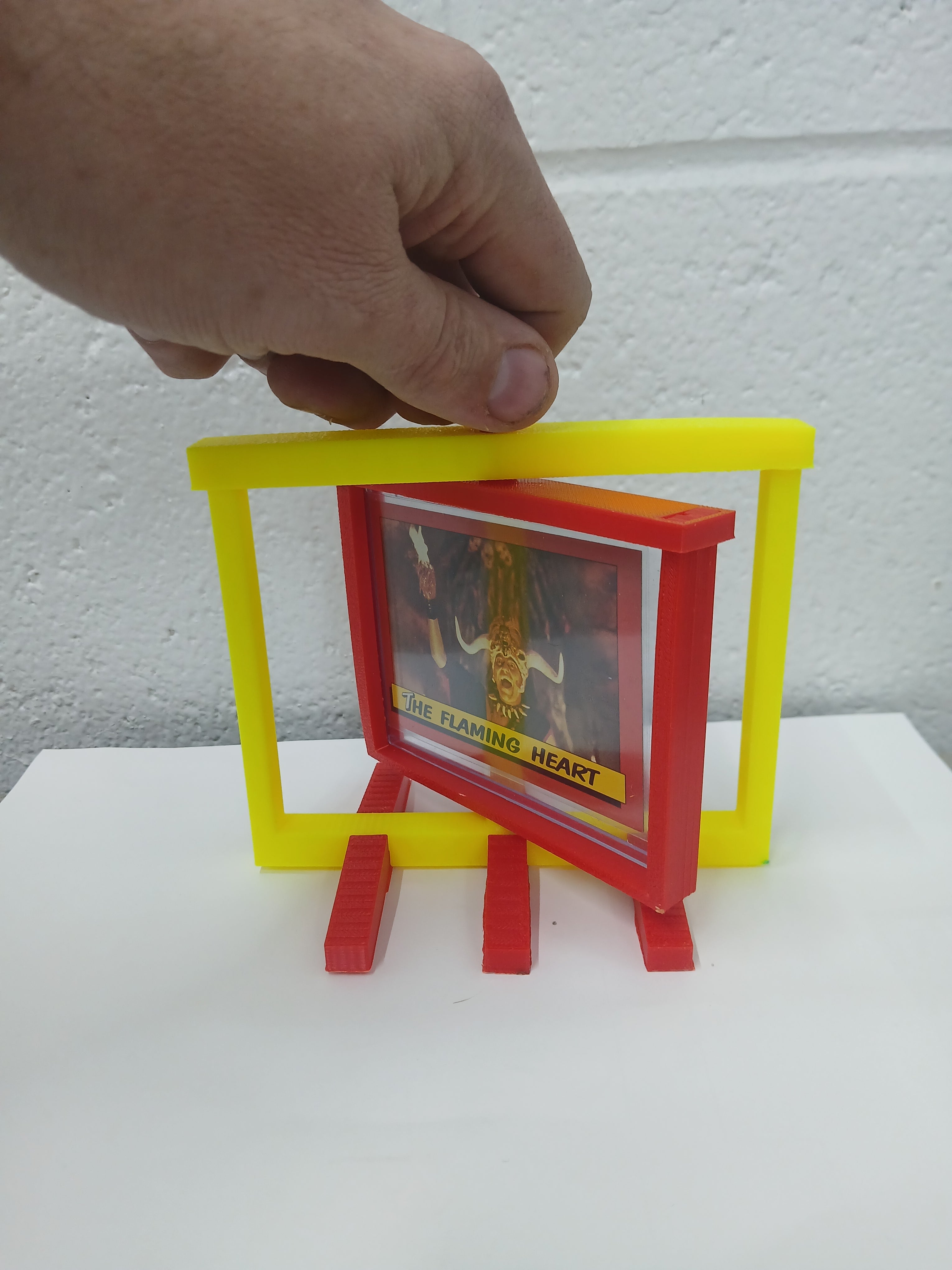 2 Color Toploader * Horizontal * Graded Trading Sports Card Pokemon Slab Spinner Display