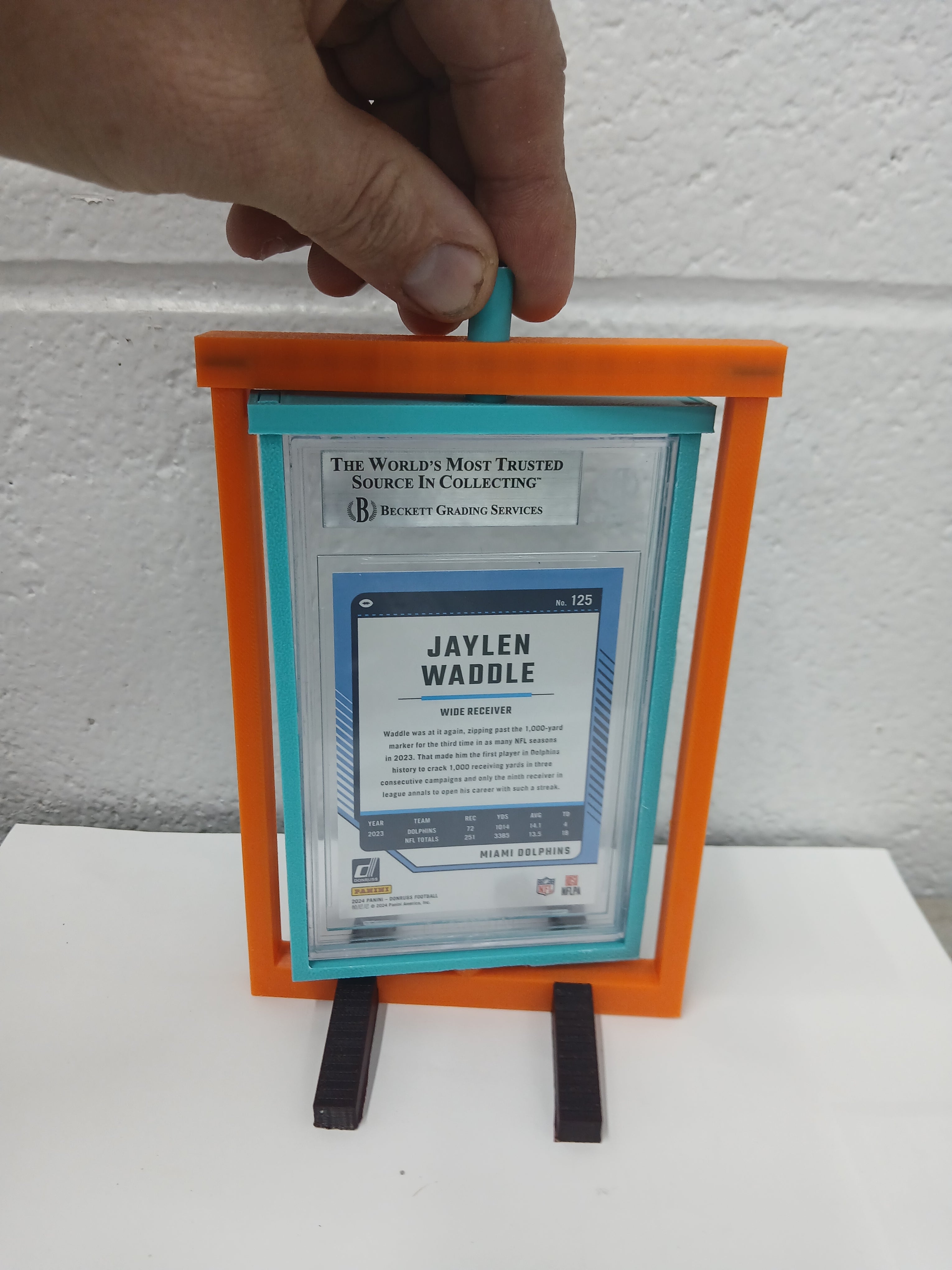 3 Color Beckett BGS * Vertical * Graded Trading Sports Card Pokemon Slab Spinner Display