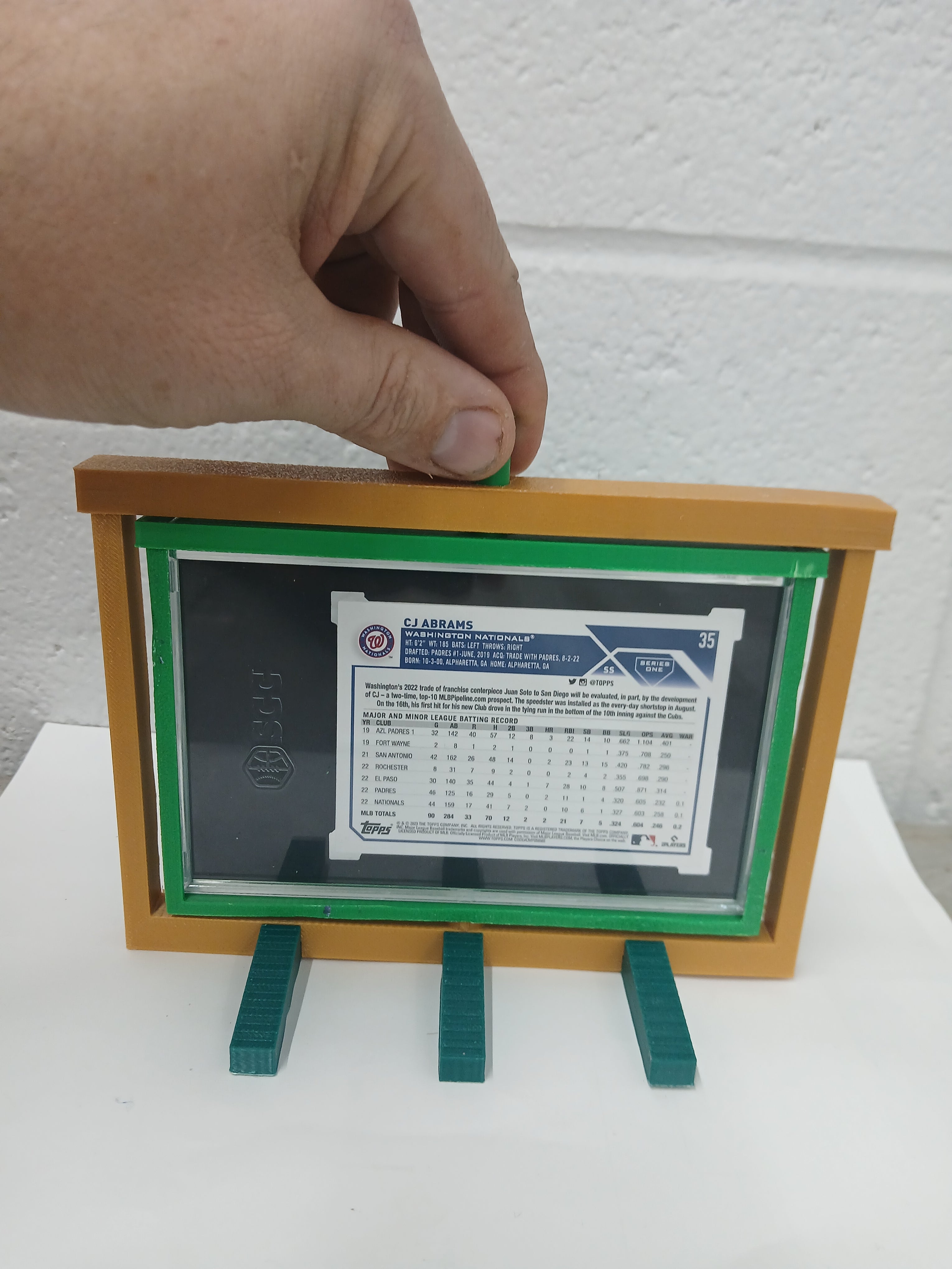 3 Color SGC * Horizontal * Graded Trading Sports Card Pokemon Slab Spinner Display