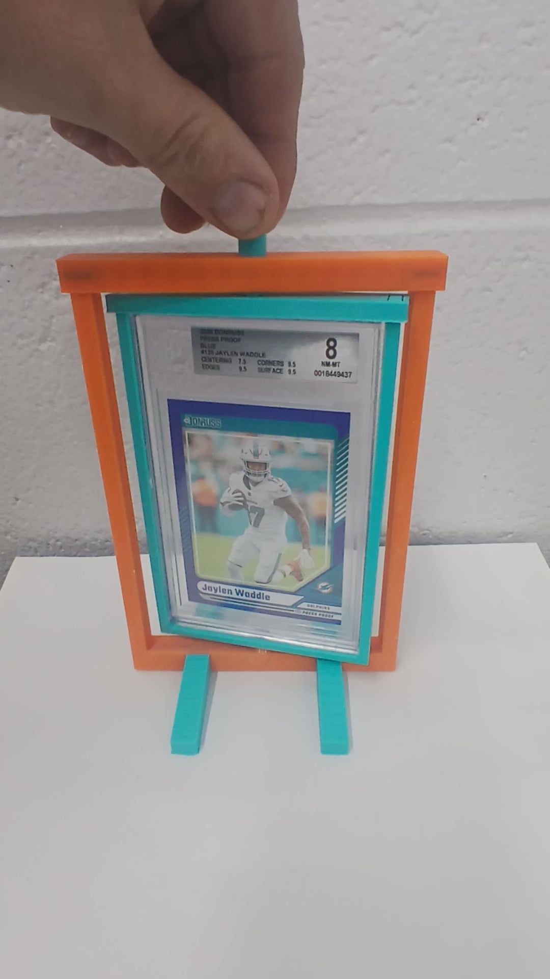 2 Color Beckett BGS * Vertical * Graded Trading Sports Card Pokemon Slab Spinner Display