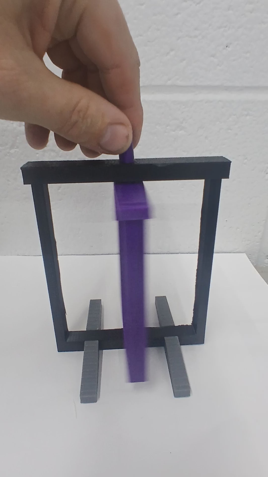 3 Color Toploader * Vertical * Graded Trading Sports Card Pokemon Slab Spinner Display