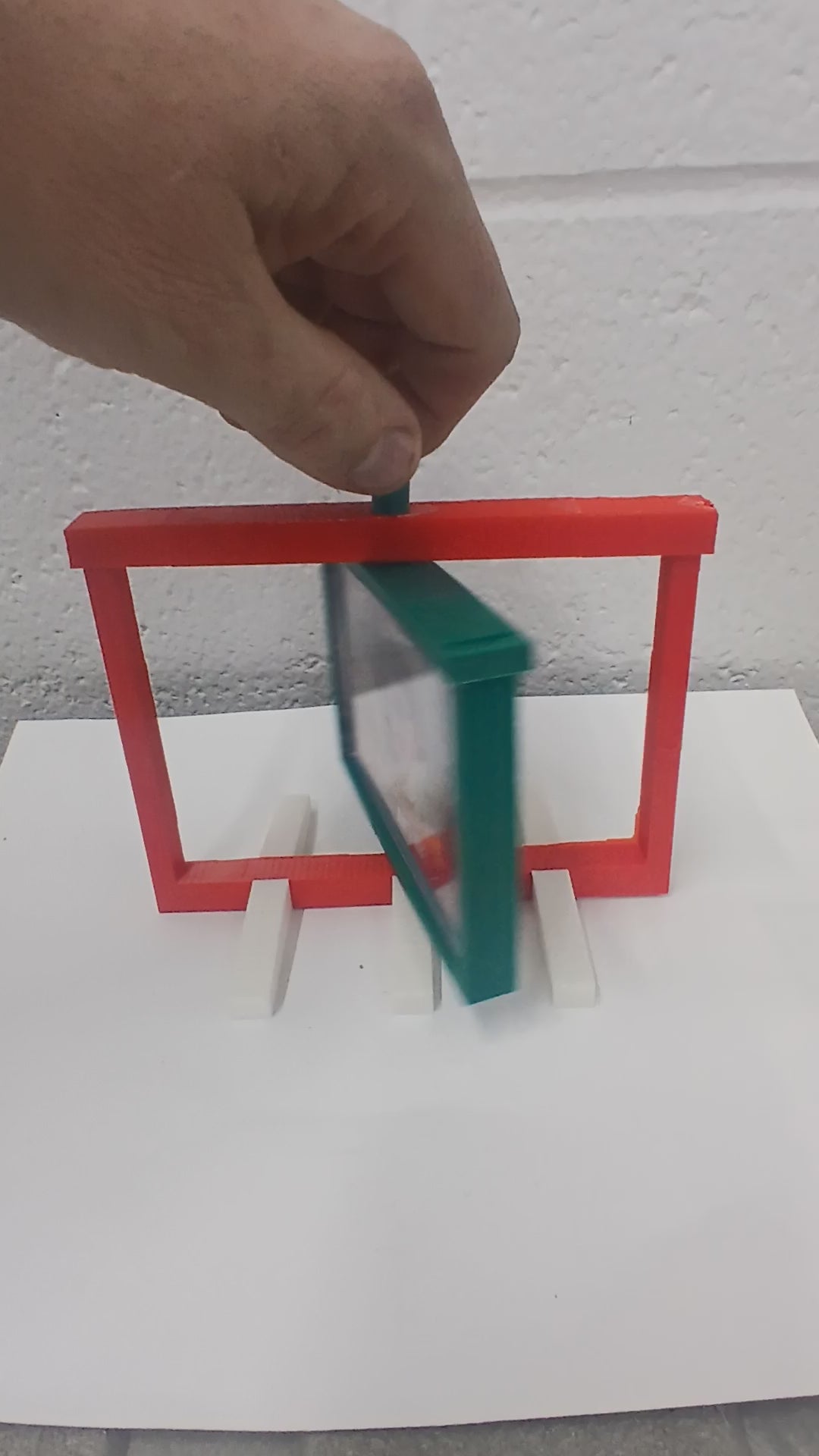 3 Color Magnetic Acrylic Case * Horizontal * Graded Trading Sports Card Pokemon Slab Spinner Display